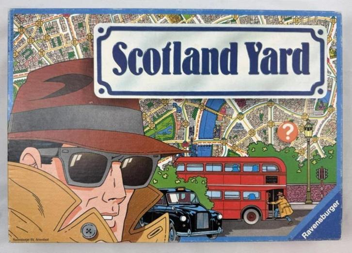Ravensburger Scotland Yard bordspel compleet 1988 Mister X, Hobby en Vrije tijd, Gezelschapsspellen | Bordspellen, Zo goed als nieuw