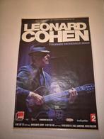 Affiche Leonard Cohen Tournée 2009, Verzamelen, Posters, Ophalen of Verzenden, Gebruikt