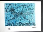 Litho van Keith Haring ( 70 X 50 cm), Enlèvement ou Envoi
