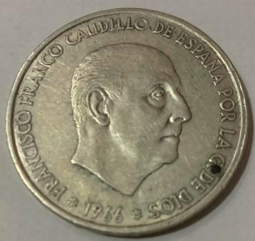 100 Peseta’s SPANJE 1966 FRANCISCO FRANCO beschikbaar voor biedingen