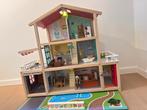 Poppenhuis - Doll Family Mansion (Hape), Kinderen en Baby's, Ophalen, Zo goed als nieuw, Poppenhuis