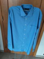 Hemd lange mouwen mt 40 *Seidensticker* splendesto H.g.staat, Blauw, Zo goed als nieuw, Seidensticker, Halswijdte 39/40 (M)