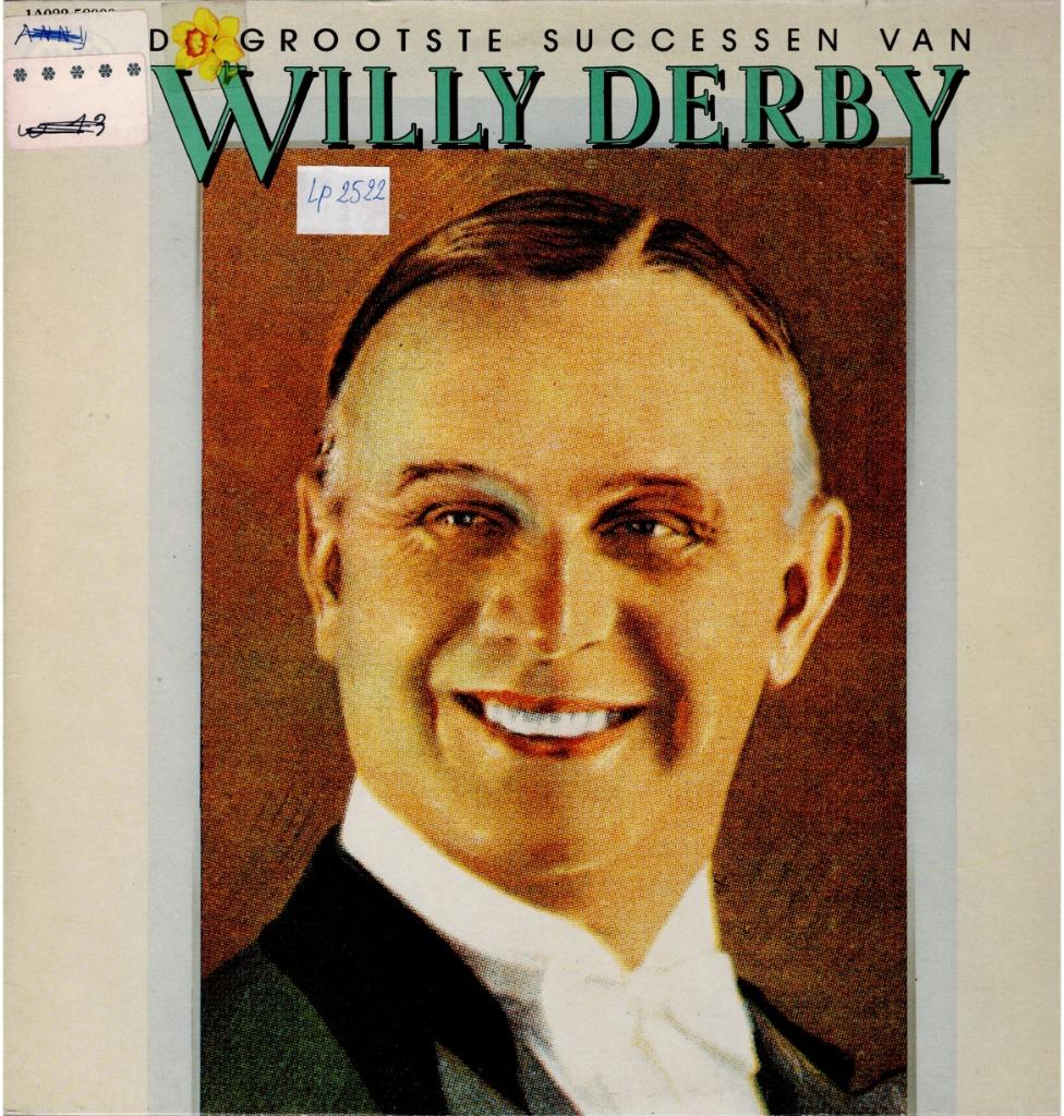 Vinyl, LP   /   Willy Derby – De Grootste Successen Van Will, Cd's en Dvd's, Vinyl | Overige Vinyl, Overige formaten, Ophalen of Verzenden
