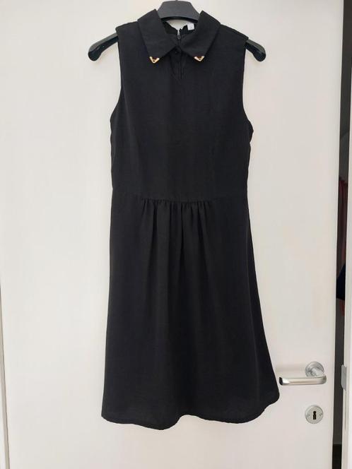 Zwarte luchtige jurk in voile stof van Kling, Kleding | Dames, Jurken, Zo goed als nieuw, Maat 34 (XS) of kleiner, Zwart, Boven de knie