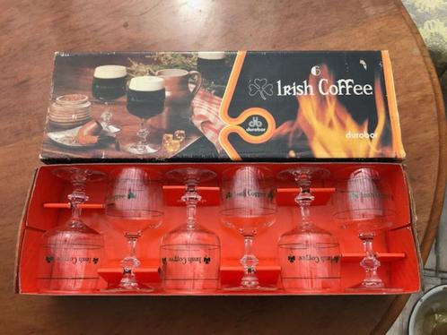 Irish Coffee glazen jaren '70, Maison & Meubles, Cuisine | Vaisselle, Verre, Enlèvement