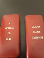 2 Belgische medailles, Postzegels en Munten, Penningen en Medailles, Ophalen