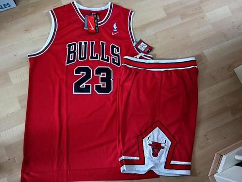 Chicago Bulls Retro Jersey + Shorts Jordan maat: 2XL, Sport en Fitness, Basketbal, Nieuw, Kleding, Verzenden