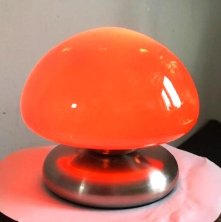 Lamp Ufo Mushroom Linhai Junis 4 touch standen Vintage😎🤗, Antiek en Kunst, Antiek | Verlichting, Ophalen of Verzenden