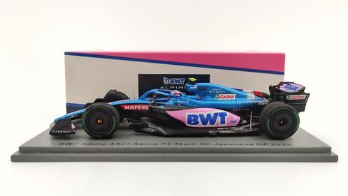 Spark Alpine F1 A522 Esteban Ocon Japanese GP 2022 F1 1:43, Hobby & Loisirs créatifs, Voitures miniatures | 1:43, Neuf, Voiture