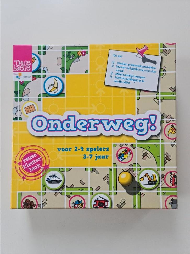Gezelschapsspel : onderweg van Plantyn / thuisbasis, Hobby en Vrije tijd, Gezelschapsspellen | Bordspellen, Zo goed als nieuw