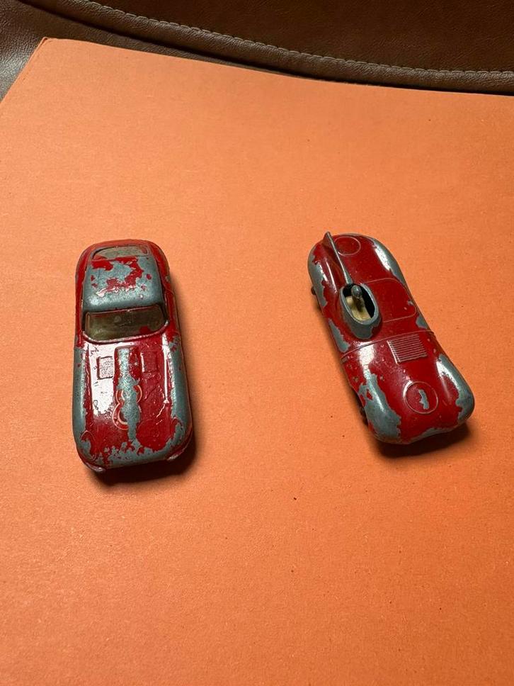 JAGUAR TYPE E 1962+ JAGUAR TYPE d _matchbox, Hobby en Vrije tijd, Modelauto's | Overige schalen, Gebruikt, Ophalen of Verzenden