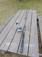 Canne SILURE cormoran+moulinet Spartan 6000, Ophalen, Zo goed als nieuw, Molen