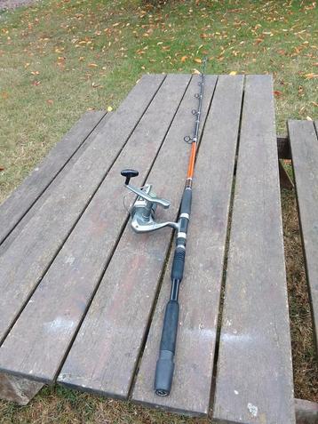Canne SILURE cormoran+moulinet Spartan 6000 beschikbaar voor biedingen