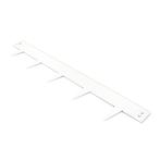 Kantopsluiting wit gecoat strakke lijnen moderne tuin pad, Tuin en Terras, Verzenden, Nieuw, Wit, Overige typen