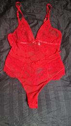 Rode body maat M, Kleding | Dames, Ondergoed en Lingerie, Verzenden, Rood, Body of Korset