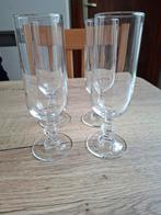 4 campagne / cava glazen, Ophalen of Verzenden