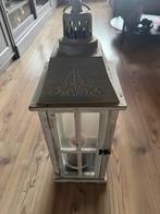 Lantaarn, Huis en Inrichting, Gebruikt, 50 tot 75 cm, Wit, Ophalen of Verzenden