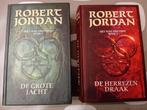 Robert Jordan het rad des tijds boek 2 en 3, Ophalen of Verzenden, Zo goed als nieuw