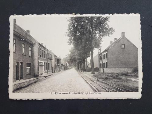 Postkaart Rijkevorsel Steenweg op Oostmalle, Verzamelen, Postkaarten | België, Ongelopen, Antwerpen, 1940 tot 1960, Ophalen of Verzenden