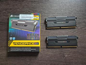Corsair Vengeance RGB 16 GB DDR4-3466 RAM-geheugen beschikbaar voor biedingen