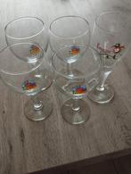 4Leffe glazen 1 Brugse zot, Verzamelen, Ophalen, Gebruikt