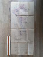 Manuscript Plan Antwerpen Van Artveldestraat J. Waterreus, Antiquités & Art, Envoi