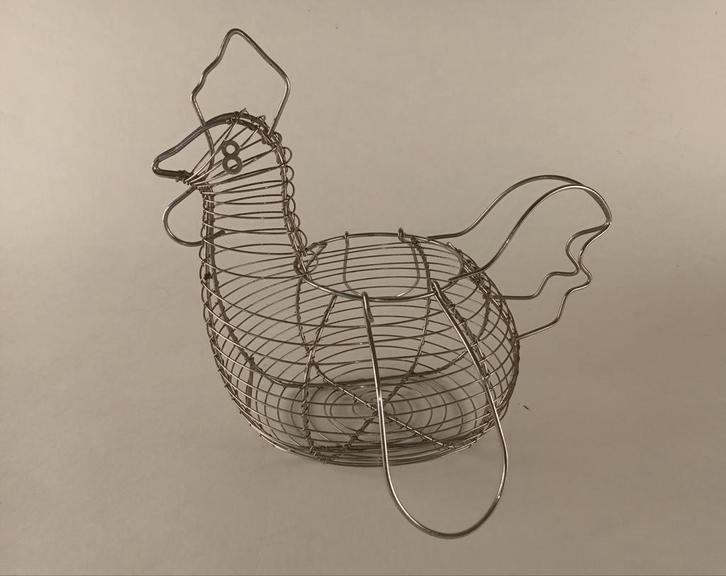 Eiermandje, Huis en Inrichting, Woonaccessoires | Schalen en Manden, Zo goed als nieuw, Mand, Overige vormen, Overige materialen