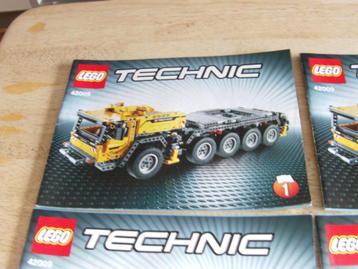 Lego, Technique : Modèle : Construction : Grue mobile Mk II, Enlèvement ou Envoi, Utilisé, Ensemble complet, Lego