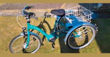 TRI BIKE driewieler,  als nieuw, electrisch.!! beschikbaar voor biedingen