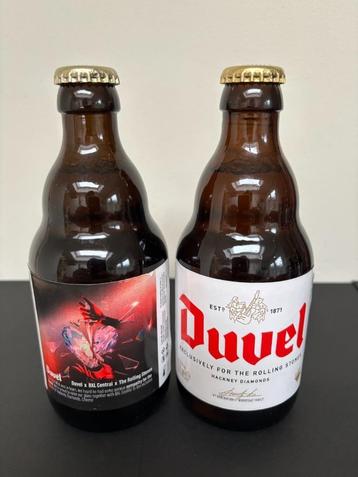 Duvel flesje Rolling Stones beschikbaar voor biedingen