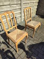 6 stoelen, Ophalen, Gebruikt, Twee, Bruin