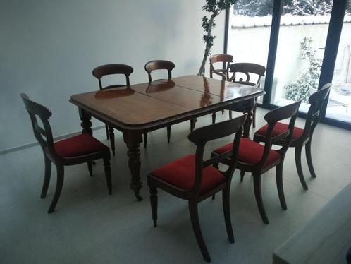 Table de salle à manger ancienne en acajou, Antiquités & Art, Antiquités | Meubles | Tables, Enlèvement