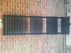 Zwarte radiator 180 x 50, Doe-het-zelf en Bouw, Verwarming en Radiatoren, Ophalen, Zo goed als nieuw, Radiator
