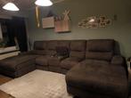 hoeksofa met chaise longue, Huis en Inrichting, Ophalen, Gebruikt, Overige materialen, Modern