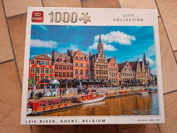 Puzzel 1000 stuks Gent beschikbaar voor biedingen