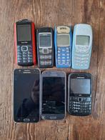 Lot van 7 gsm's, Telecommunicatie, Mobiele telefoons | Overige merken, Ophalen of Verzenden, Zo goed als nieuw