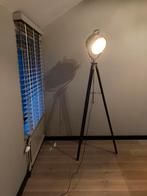 Staande lamp 3poot Shippers, Huis en Inrichting, Lampen | Vloerlampen, 150 tot 200 cm, Gebruikt, Vintage, marine, Hout
