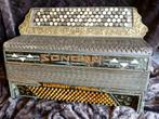 ANTIEKE KNOP ACCORDEON B GRIFF BJ 1920, Muziek en Instrumenten, Gebruikt, Knopaccordeon, 120-bas, Ophalen