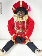 Authentieke V&D etalage zwarte Piet pop - 80cm, rood, Diversen, Verzenden