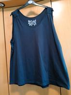 Zwarte top, Kleding | Dames, Zwart, Maat 46/48 (XL) of groter, Ophalen of Verzenden, Zonder mouw