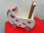 houten poppenwagen met stoffen kapje, als nieuw, Kinderen en Baby's, Speelgoed | Houten speelgoed, Ophalen, Zo goed als nieuw