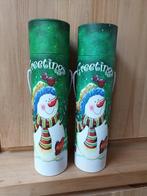 wijnflesdoos,  cadeau verpakking, fles geschenk doos, Diversen, Kerst, Ophalen of Verzenden, Nieuw