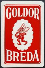 1 Speelkaart Goldor Breda, Verzamelen, Ophalen of Verzenden