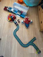 Paw Patrol baan + Paw Patroller met auto’s, Kinderen en Baby's, Ophalen, Zo goed als nieuw