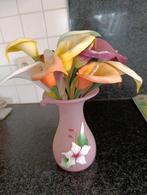 Vase avec fleurs artificielles, Enlèvement