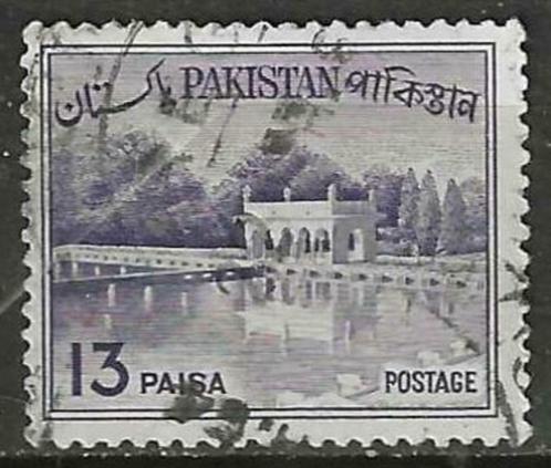 Pakistan 1961/1962 - Yvert 136 - De Tuinen van Shalimar (ST), Postzegels en Munten, Postzegels | Azië, Gestempeld, Verzenden