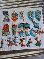19 foam figuurtjes dc comic marvel 1983, Ophalen of Verzenden, Gebruikt, Beeldje of Figuurtje