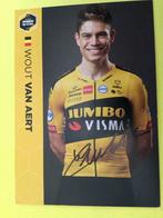 wielerkaart 2020 team jumbo  wout van aert  signe, Sport en Fitness, Verzenden, Zo goed als nieuw