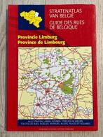 STRATENATLAS VAN BELGIË PROVINCIE LIMBURG, Boeken, Atlassen en Landkaarten, Ophalen of Verzenden, Zo goed als nieuw, België, Landkaart