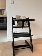 Stokke tripp trapp oak black, Kinderen en Baby's, Kinderstoelen, Ophalen